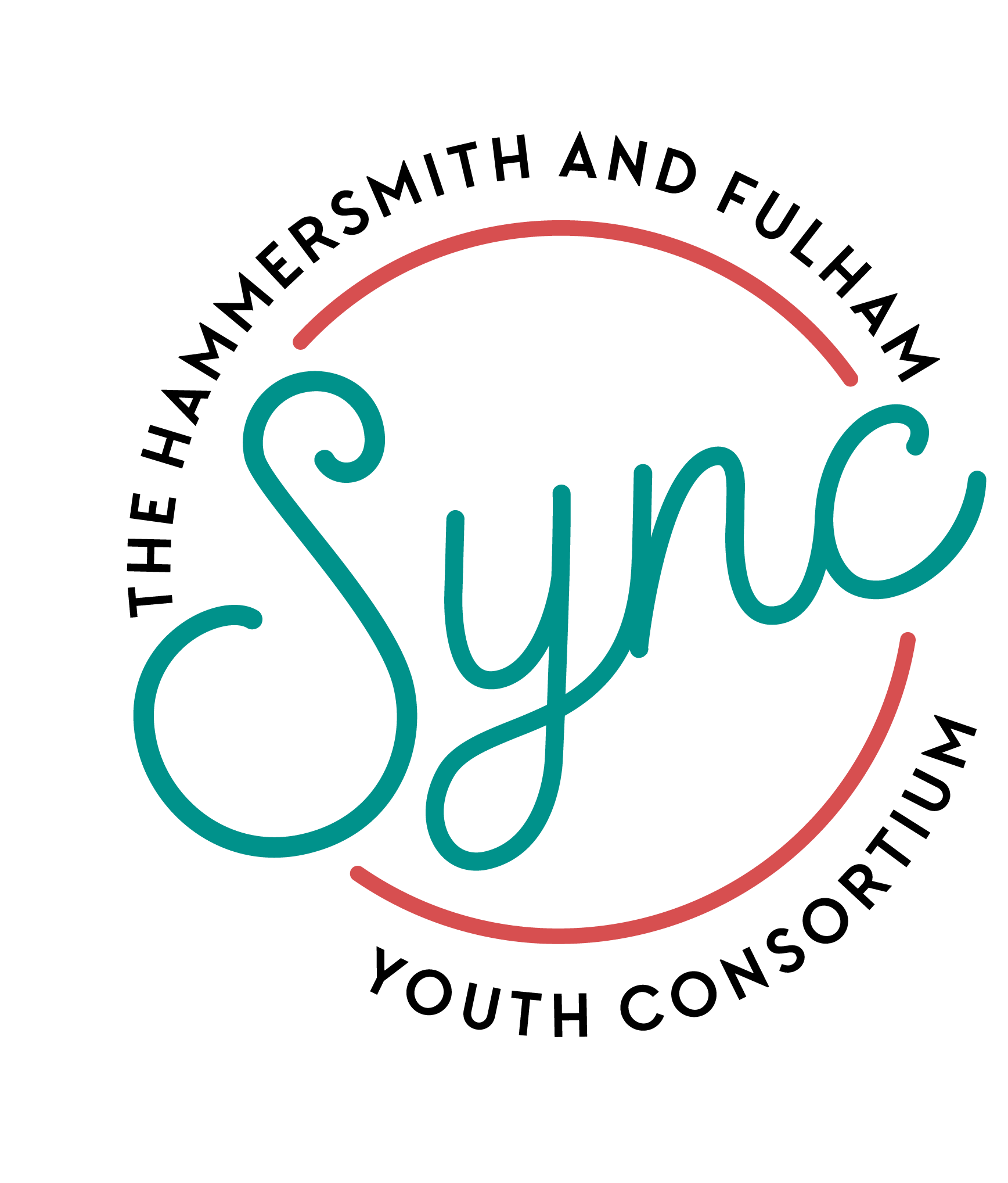 Sync Logo Green and Red